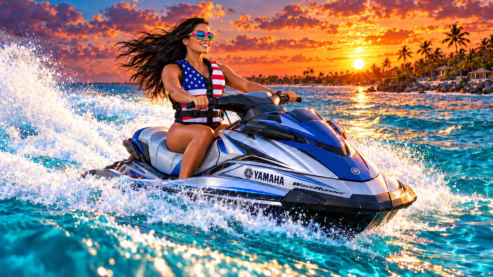 Yamaha VX Cruiser jet ski adventure